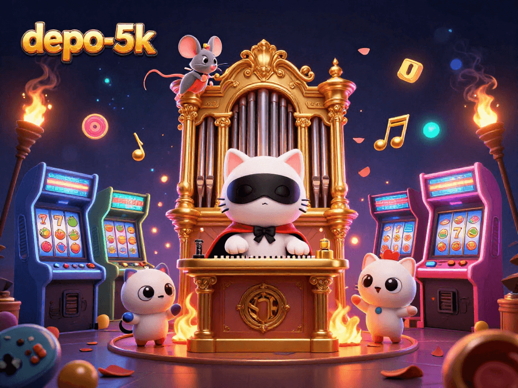 Experience big wins with depo-5k's vibrant slots featuring charismatic characters and thrilling gaming action.