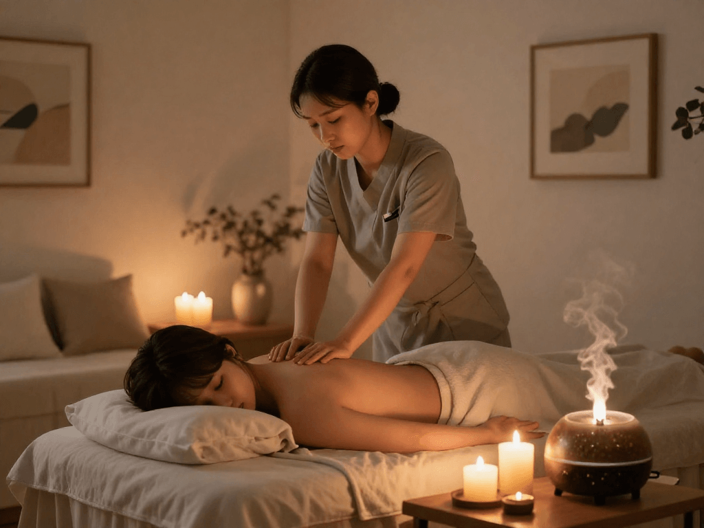 Experience a relaxing 경기광주출장마사지 in a tranquil home setting with professional care.