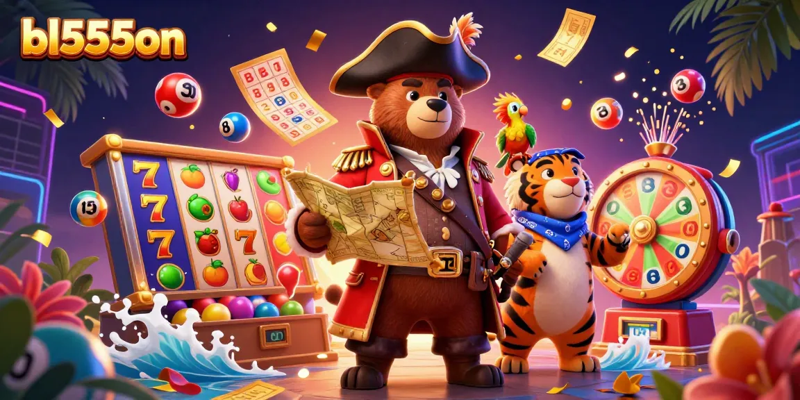 Experience thrilling gameplay at bl555on with colorful slot games and dynamic lottery elements.