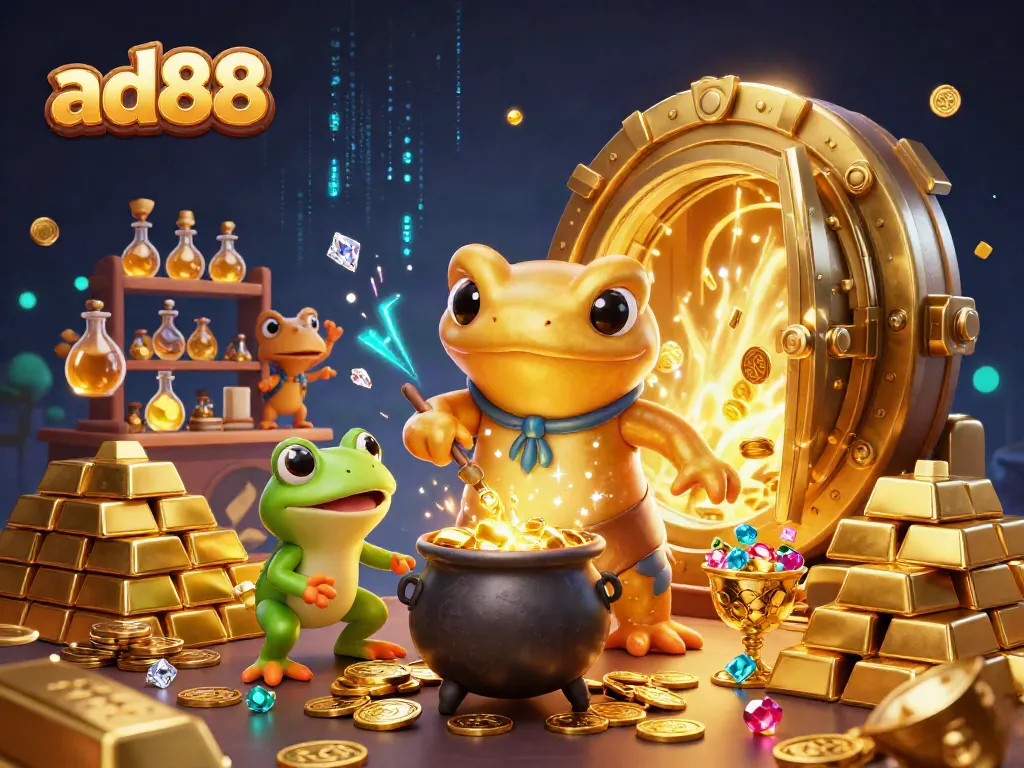 Play thrilling games at ad88 while the charming alchemist transforms metals into riches.