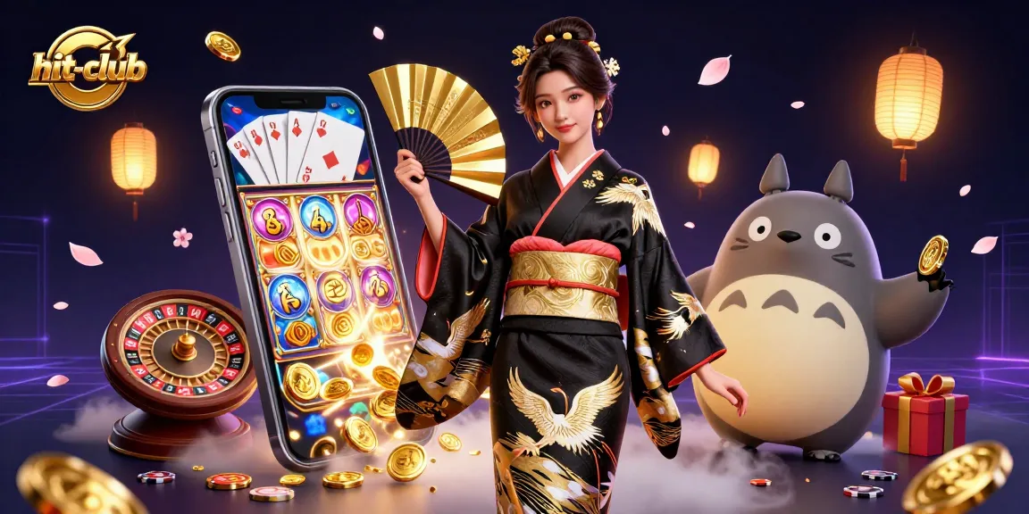 Spin and win big at hit-club with vibrant games, glowing coins, and enchanting characters.