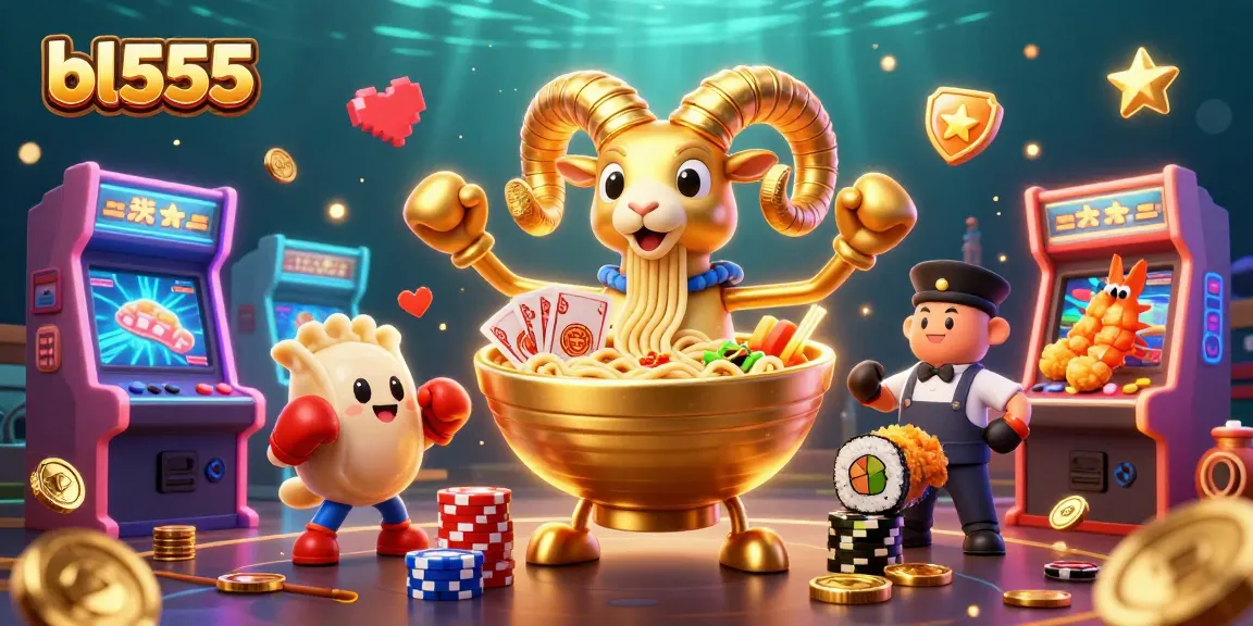 Engage in exhilarating gameplay at bl555 with animated characters and vibrant casino elements!