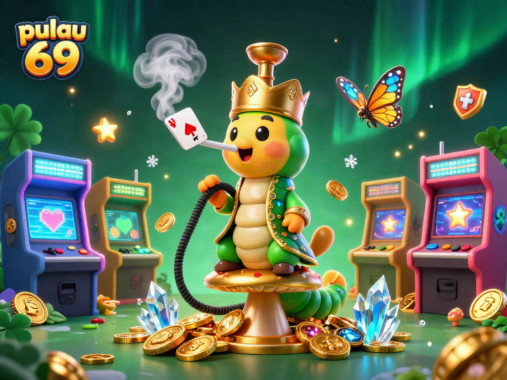 Enjoy vibrant gaming fun with pulau 69, where luck meets strategy in a colorful casino scene!