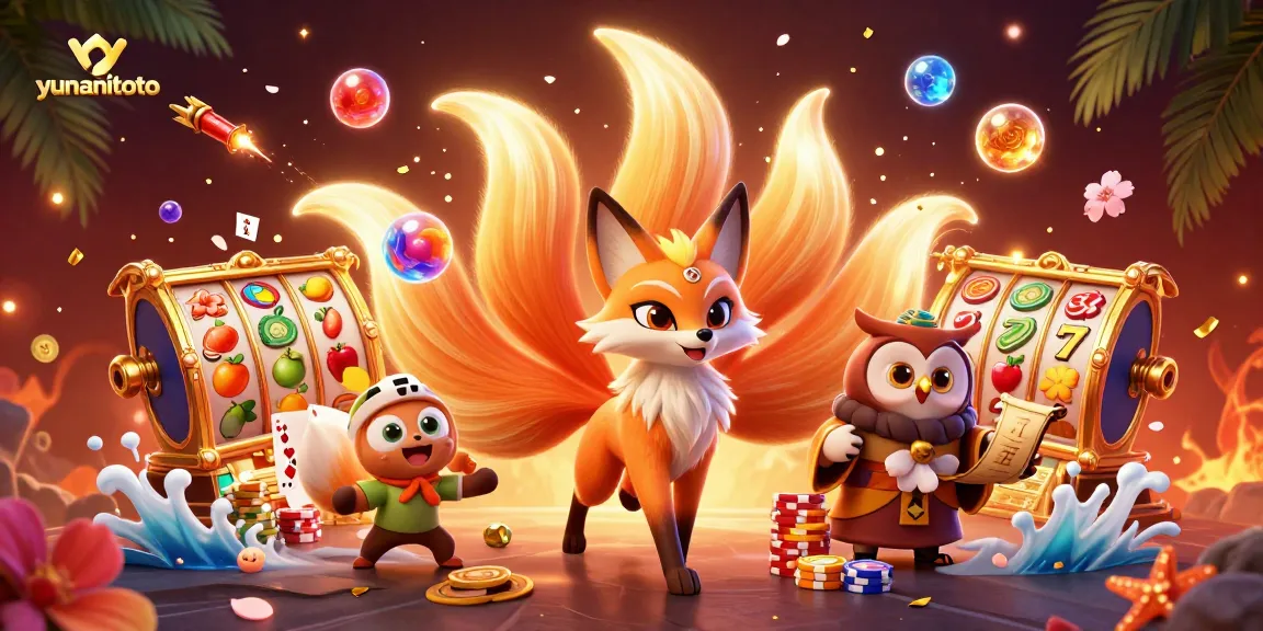 Engage with yunanitoto's exclusive 3D casino world filled with vibrant slot games and dynamic characters.