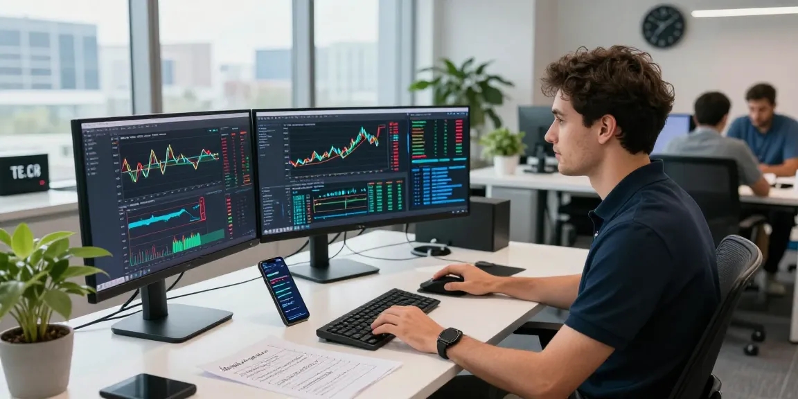 Real-time forex data displayed on multiple screens showcasing a multi-currency pair API for developers.