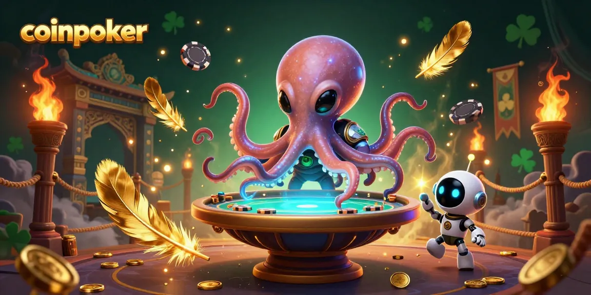 CoinPoker propose un casino avant-gardiste avec une ambiance extraterrestre animée et des éléments de jeu captivants.