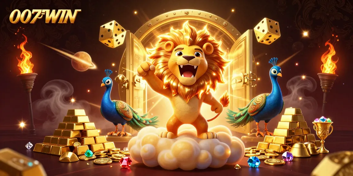 Experience the thrill at 007WIN with dynamic casino elements and vibrant visuals.