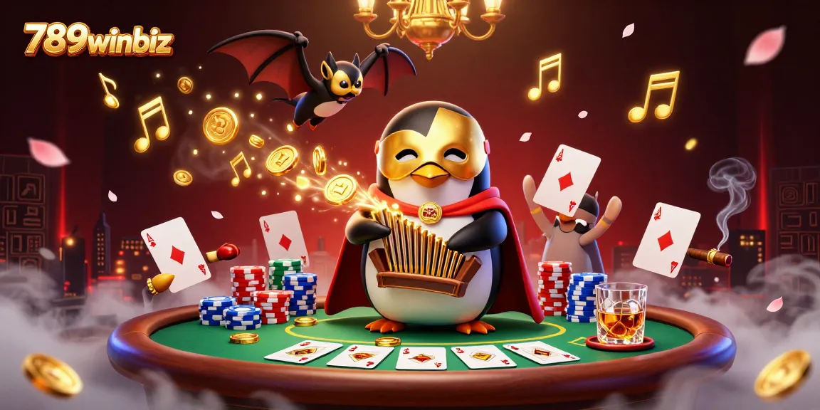 Experience the excitement of 789winbiz with our vibrant 3D casino illustration featuring dynamic gaming elements.