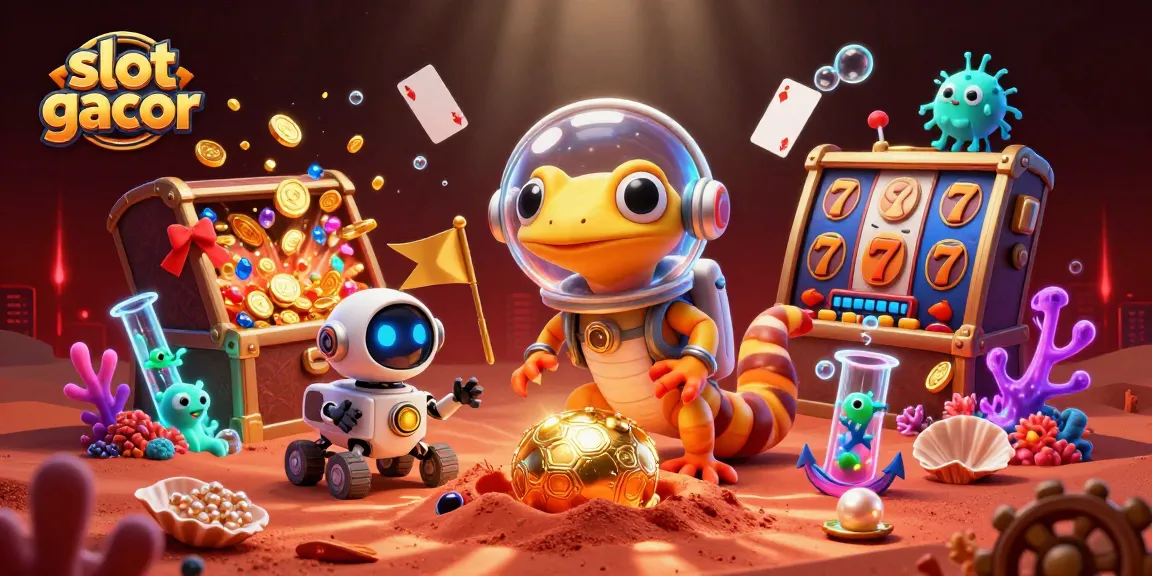 Pemain slot gacor meraih jackpot besar dalam suasana kasino yang menakjubkan.