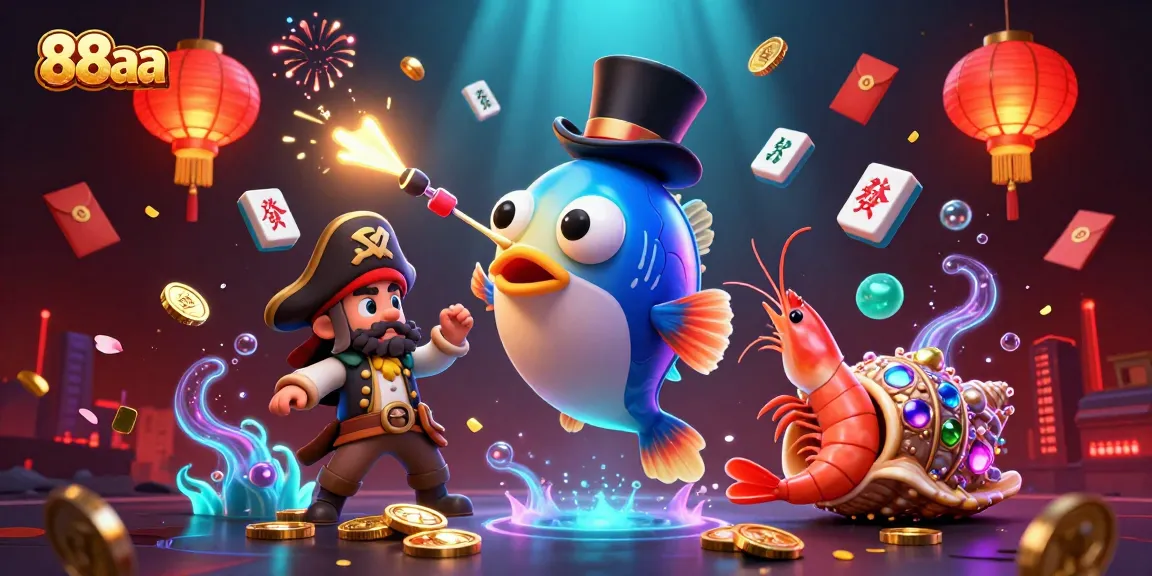 Engage with thrilling gameplay at 88aa featuring animated casino elements and vibrant characters.