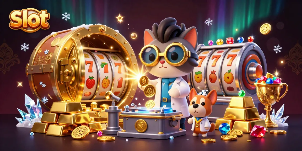 Menggandakan slot keberuntungan dengan mesin slot dan elemen permainan di dunia kasino yang gemerlap.
