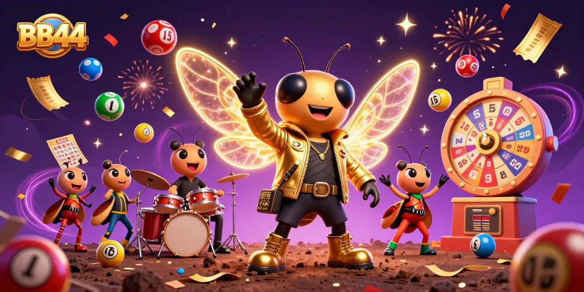 Experience thrilling gameplay with BB44 in this vibrant casino scene filled with excitement.